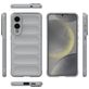 Mobigear Bumpy Samsung Galaxy S25 Edge Hoesje Flexibel TPU Backcover - Grijs