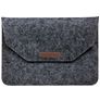 Mobigear Envelope Vilt Laptop Sleeve (max 23 cm x 33 cm) Laptop hoes - Zwart