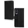Mobilize Premium Gelly Samsung Galaxy S25 Edge Hoesje Bookcase Portemonnee - Zwart