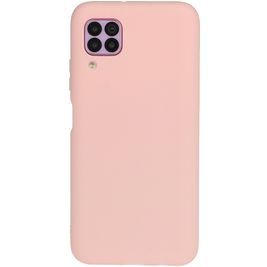 Mobigear Colors Huawei P40 Lite Hoesje Flexibel TPU Backcover - Roze