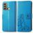 Mobigear Clover POCO X3 GT Hoesje Bookcase Portemonnee - Blauw