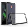 Mobigear Crystal Nokia 2.1 Hoesje Hardcase Backcover - Transparant / Zwart