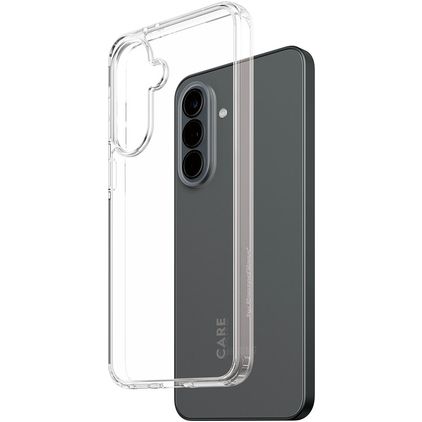 CARE by PanzerGlass Urban Combat Doorzichtig Samsung Galaxy A37 Hoesje Hardcase Backcover Shockproof - Transparant