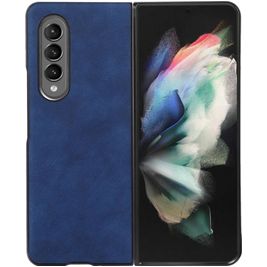 Mobigear Excellent Samsung Galaxy Z Fold 4 Hoesje Hardcase Backcover - Blauw