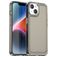 Mobigear Crystal iPhone 15 Hoesje Flexibel TPU Backcover - Grijs