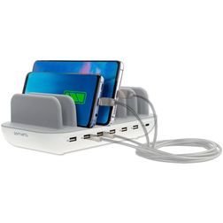 4Smarts Office Charging Station 7 USB Laadstation Power Delivery 60W - Wit