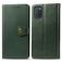Mobigear Snap Button OPPO A72 Hoesje Bookcase Portemonnee - Groen