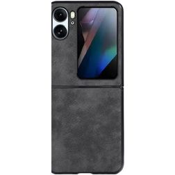 Mobigear Excellent OPPO Find N2 Flip Hoesje Hardcase Backcover - Zwart