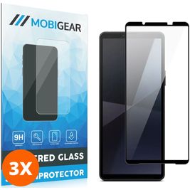 Mobigear Premium Sony Xperia 10 VI Glazen Screenprotector - Case Friendly (3-Pack)
