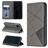 Mobigear Rhombus Slim iPhone 11 Hoesje Bookcase - Grijs