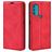 Mobigear Retro Slim Motorola Moto G71 5G Hoesje Bookcase Portemonnee - Rood
