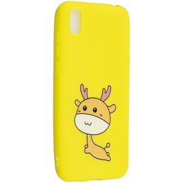 Mobigear Design HONOR 8S Hoesje Flexibel TPU Backcover - Reekalf