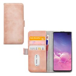 Mobilize Elite Gelly Samsung Galaxy S10 Plus Hoesje Bookcase - Soft Pink