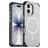 Mobigear Airbag Shockproof iPhone 17 MagSafe Hoesje Hardcase Backcover - Zilver
