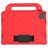Mobigear Diamond iPad Pro 11 Inch (2022) Kinder Tablethoes met Handvat - Rood