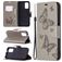 Mobigear Butterfly POCO M3 Hoesje Bookcase Portemonnee - Grijs
