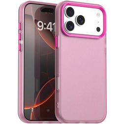 Mobigear Crystal iPhone 17 Pro Hoesje Hardcase Backcover - Rood