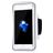 Mobigear Telefoonhouder Hardlopen iPhone 6s Sport Hoesje Neopreen Sportarmband - Wit