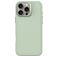 Decoded Stacks iPhone 16 Pro Max Siliconen MagSafe Hoesje Backcover - Mist Green