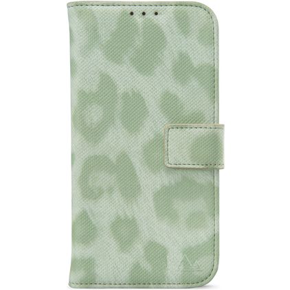 My Style Flex Wallet Samsung Galaxy S23 FE Hoesje Bookcase Portemonnee - Green Leopard