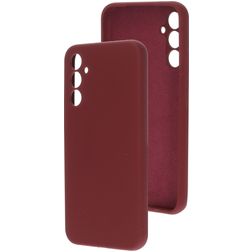 Mobiparts Samsung Galaxy A34 Siliconen Hoesje Backcover - Plum Red