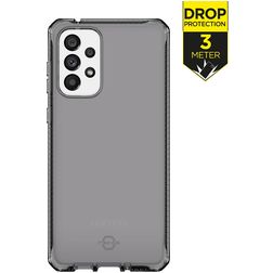 ITSkins SpectrumClear Samsung Galaxy A73 Hoesje Flexibel TPU Backcover Shockproof - Smoke