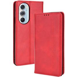 Mobigear Sensation Motorola Edge 30 Pro Hoesje Bookcase Portemonnee - Rood