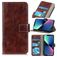 Mobigear Basic iPhone 14 Hoesje Bookcase Portemonnee - Bruin