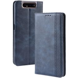 Mobigear Sensation Samsung Galaxy A80 Hoesje Bookcase Portemonnee - Blauw