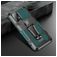 Mobigear Armor Stand Samsung Galaxy A52s 5G Hoesje Hardcase Backcover Shockproof met Standaard - Groen