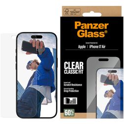 PanzerGlass Classic Fit iPhone Air Glazen Screenprotector - Case Friendly