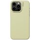 Nudient Base iPhone 15 Pro Max Siliconen Hoesje Backcover - Pale Yellow