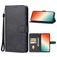 Mobigear Retro Samsung Galaxy S24 Plus Hoesje Bookcase Portemonnee - Zwart