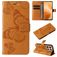 Mobigear Butterfly Xiaomi 14T Pro Hoesje Bookcase Portemonnee - Cognac