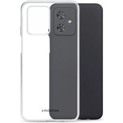 Mobilize Gelly Case Doorzichtig Motorola Moto G54 Hoesje Flexibel TPU Backcover - Transparant