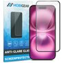 Mobigear Premium iPhone 16 Plus Glazen Screenprotector Anti-Glare - Case Friendly - Zwart
