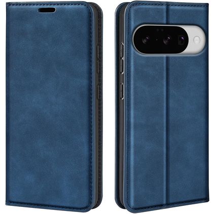 Mobigear Retro Slim Google Pixel 10 Hoesje Bookcase Portemonnee - Donkerblauw