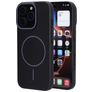 Mobiparts Slim Line iPhone 16 Pro MagSafe Hoesje Hardcase Backcover - Onyx Black