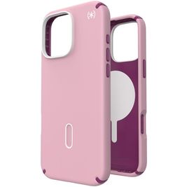 Speck Presidio2 Pro iPhone 16 Pro Max MagSafe Hoesje Hardcase Backcover Shockproof - Roze