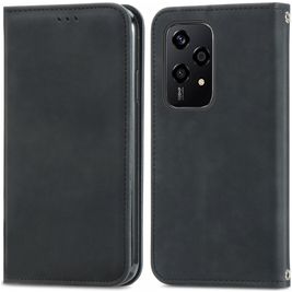 Mobigear Retro Slim HONOR 200 Lite Hoesje Bookcase Portemonnee - Zwart