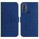 Mobigear Sunflower TCL 30E Hoesje Bookcase Portemonnee - Donkerblauw