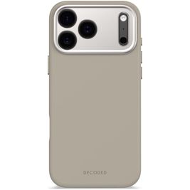 Decoded iPhone 17 Pro Max Siliconen Hoesje Backcover - Soft Taupe