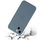 Mobigear Colors iPhone 15 Hoesje Flexibel TPU Backcover - Grijs