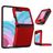 Mobigear Non-slip Armor Samsung Galaxy Z Flip 5 Hoesje Hardcase Backcover Shockproof - Rood