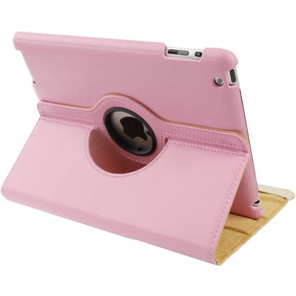 Mobigear DuoStand iPad 4 (2012) Hoes Draaibare Bookcase - Roze