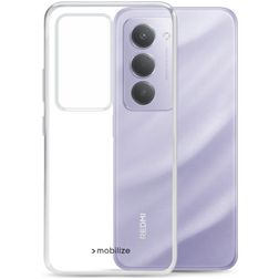 Mobilize Gelly Doorzichtig Xiaomi Redmi 15 Hoesje Flexibel TPU Backcover - Transparant