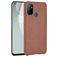 Mobigear Croco OnePlus Nord N100 Hoesje Hardcase Backcover - Bruin
