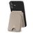 My Style Magnet Card Pasjeshouder - 5 Pasjes - MagSafe Compatible - Warm Grey
