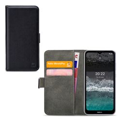 Mobilize Classic Gelly Wallet Nokia C21 Plus Hoesje Bookcase Portemonnee - Zwart