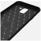Mobigear Brushed Slim Samsung Galaxy J6 (2018) Hoesje Flexibel TPU Backcover - Zwart